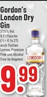 Aktuelle Gin Angebote bei Trinkgut in Koblenz Aktuelles London Dry Gin Angebot bei Trinkgut in Koblenz ab 9,99 €
