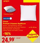 Premium-3-Kammer-Kopfkissen im Angebot bei Lidl in Ansbach Premium-3-Kammer-Kopfkissen Angebote von Livarno bei Lidl Ansbach für 24,99 €