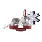 Set inox 14 pièces - CARREFOUR HOME - Carrefour à Versailles Set inox 14 pièces - CARREFOUR HOME en promo chez Carrefour Versailles à 44,99 €