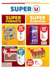 Prospectus Supermarchés Super U en cours à Angoulême et alentours, "SUPER U", 20 pages, 27/10/2026 - 08/11/2026 Catalogue Supermarchés Super U en cours à Angoulême et alentours, "SUPER U", 20 pages, 27/10/2026 - 08/11/2026