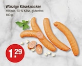 Würzige Käseknacker im V-Markt Prospekt Würzige Käseknacker von im aktuellen V-Markt Prospekt für 1,29 €