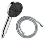 Duschbrause im Hagebaumarkt Prospekt Handbrause-Set „Pulsify Blend“ von hansgrohe im aktuellen Hagebaumarkt Prospekt für 35,99 €