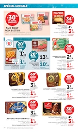 Glace en promo dans le catalogue U Express à la page 14