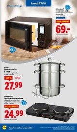 Micro-Ondes Angebote im Prospekt "Ca vaut le coup." von Lidl Micro-Ondes Angebote im Prospekt "Ca vaut le coup." von Lidl auf Seite 62