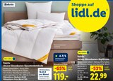 deLuxe Gänsedaunen-Kassettenbettdecke Angebote von Balette bei Lidl Dülmen für 22,99 €