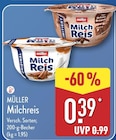 Milchreis von MÜLLER im aktuellen ALDI Nord Prospekt