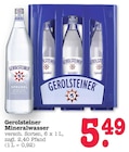 Mineralwasser von Gerolsteiner im aktuellen E center Prospekt für 5,49 €