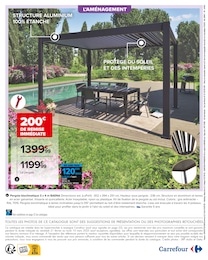 Offre Pergola dans le catalogue Carrefour du moment à la page 2