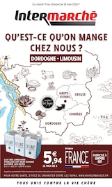 Prospectus Supermarchés Intermarché Super en cours à Trélissac et alentours, "QU'EST-CE QU'ON MANGE CHEZ NOUS ? DORDOGNE - LIMOUSIN", 12 pages, 19/05/2026 - 24/05/2026 Catalogue Supermarchés Intermarché Super en cours à Trélissac et alentours, "QU'EST-CE QU'ON MANGE CHEZ NOUS ? DORDOGNE - LIMOUSIN", 12 pages, 19/05/2026 - 24/05/2026
