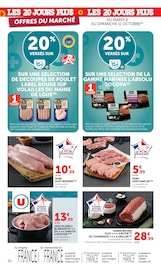 Promos Viande De Porc dans le catalogue "LES 20 JOURS PLUS" de Super U Viande De Porc en promo dans le catalogue Super U à la page 30