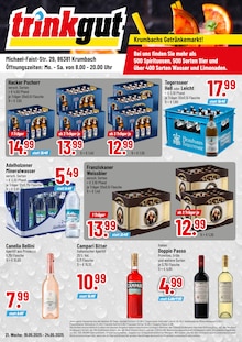 Trinkgut Prospekt Krumbachs Getränkemarkt! mit  Seiten in Aletshausen und Umgebung