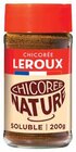 Chicorée nature soluble - LEROUX en promo chez Intermarché Chicorée nature soluble - LEROUX dans le catalogue Intermarché