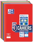 Intermarché Navenne - Promo Lot 5 cahiers 24x32 cm pique easybook Promo Lot 5 cahiers 24x32 cm pique easybook à 9,24 € dans le catalogue Intermarché à Navenne