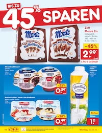 Eis Angebot & Preis im aktuellen Netto Marken-Discount Prospekt Eis Angebot im aktuellen Netto Marken-Discount Prospekt auf Seite 16