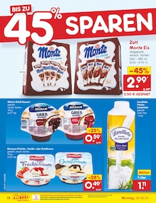 Milch im Netto Marken-Discount Prospekt "Aktuelle Angebote" mit 58 Seiten (Hamburg)
