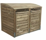 Aktuelles Doppel- Mülltonnenbox Angebot bei Holz Possling in Potsdam ab 269,00 €