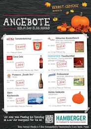 Saucen Angebot im aktuellen Hamberger Prospekt auf Seite 1