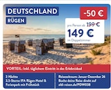 3.5-Sterne IFA Rügen Hotel & Ferienpark mit Frühstück im aktuellen ALDI Nord Prospekt