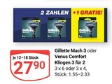 Mach 3 im Angebot bei GLOBUS in Kempen Mach 3 Angebote von Gillette bei GLOBUS Kempen für 27,90 €