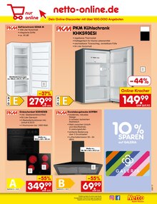 Kühlschrank im Netto Marken-Discount Prospekt "Aktuelle Angebote" mit 69 Seiten (Paderborn)