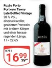 Aktuelles Porto Portwein Tawny Late Bottled Vintage Angebot bei GLOBUS in Duisburg ab 16,99 €