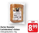 Zarter Kasseler Lachsbraten/-rücken Angebote von Unsere Hausmarke bei EDEKA Schwäbisch Hall für 8,99 €