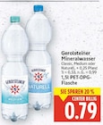 Mineralwasser Classic von Gerolsteiner im aktuellen E center Prospekt