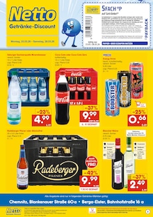 Netto Marken-Discount Prospekt DER ORT, AN DEM DU IMMER AUSGEZEICHNETE PREISE FINDEST. mit 2 Seiten