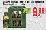 Bio Apfelsaft Streuobst klar bei Trinkgut im Crailsheim Prospekt für 9,99 €