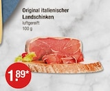 Original italienischer Landschinken bei V-Markt im Lauingen Prospekt für 1,89 €