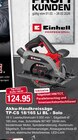 i&M BauCentrum - Akku-Handkreissäge TP-CS 18/165 Li BL - Solo Angebot im Prospekt Akku-Handkreissäge TP-CS 18/165 Li BL - Solo bei i&M BauCentrum im Prospekt "" für 148,69 €