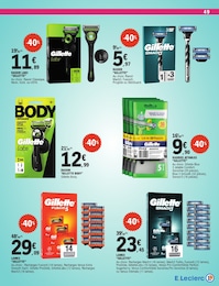 Offre Body dans le catalogue E.Leclerc du moment à la page 49
