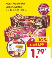Nuss-Frucht-Mix bei Netto Marken-Discount in Rheda-Wiedenbrück Nuss-Frucht-Mix im Angebot bei Netto Marken-Discount Rheda-Wiedenbrück für 1,79 €