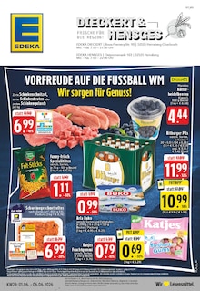 Bier im EDEKA Prospekt "Aktuelle Angebote" mit 26 Seiten (Heinsberg)