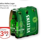 Helles Lager im Angebot bei GLOBUS in Bad Kreuznach Helles Lager Angebote von Veltins bei GLOBUS Bad Kreuznach für 3,99 €