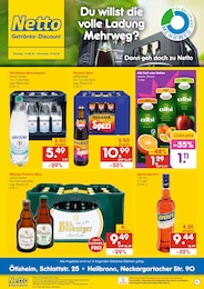 Netto Marken-Discount Prospekt für Heilbronn mit 2 Seiten Netto Marken-Discount Prospekt für Heilbronn: "DER ORT, AN DEM DU IMMER AUSGEZEICHNETE PREISE FINDEST.", 2 Seiten, 10.08.2026 - 15.08.2026