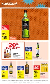 Promos Whisky dans le catalogue "LE MOIS DES SUPPORTERS" de Carrefour Market Whisky en promo dans le catalogue Carrefour Market à la page 37