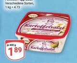 Kartoffelsalat Angebote von Popp bei GLOBUS Halle für 1,89 €