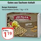 Knäckebrot Angebote von Burger bei GLOBUS Gera für 1,19 €