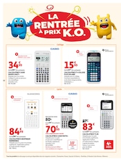Prospectus Auchan Hypermarché "LA RENTRÉE À PRIX K.O." en cours à Franconville, Page 10 Catalogue Auchan Hypermarché en cours à Franconville, "LA RENTRÉE À PRIX K.O.", Page 10
