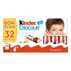 Barres Chocolatées Lait "Bon plan" - KINDER CHOCOLAT - Carrefour à Ermont Barres Chocolatées Lait "Bon plan" - KINDER CHOCOLAT en promo chez Carrefour Ermont à 5,89 €