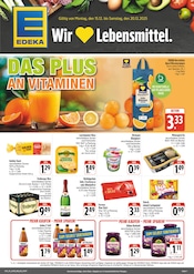 Saft im EDEKA Prospekt in Dresden Aktueller EDEKA Prospekt mit Saft, "Wir lieben Lebensmittel!", Seite 1