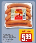 Aktuelle Fleisch Angebote bei REWE in Mainz Aktuelles Wiener Würstchen Angebot bei REWE in Mainz ab 5,99 €