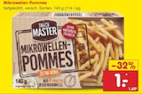 Mikrowellen-Pommes im Angebot bei Netto Marken-Discount in Suhl Mikrowellen-Pommes Angebote von Snack Master bei Netto Marken-Discount Suhl für 1,00 €