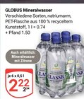 Angebot im GLOBUS Wackersdorf Prospekt GLOBUS Wackersdorf Prospekt mit im Angebot für 2,22 €