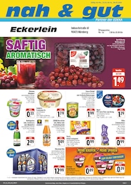 Supermarkt Prospekt von nah und gut Wendelstein nah und gut Prospekt: "Wir lieben Lebensmittel!", 4 Seiten, 23.03.2026 - 28.03.2026