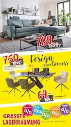 Polstermöbel Fischer Esszimmer im Prospekt 