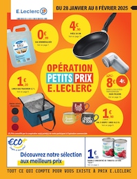 Offre Rasoir dans le catalogue E.Leclerc du moment à la page 1