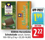 Vollmilch Haselnuss Schokolade Angebote von EDEKA Herzstücke bei E center Trier für 1,99 €