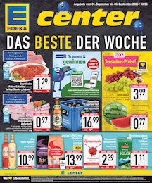 E center Prospekt "DAS BESTE DER WOCHE", 24 Seiten, 01.09.2025 - 01.09.2025 Aktueller E center Prospekt, "DAS BESTE DER WOCHE", mit Angeboten der Woche, gültig von 01.09.2025 bis 01.09.2025